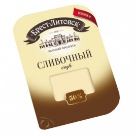 БЗМЖ Сыр Брест-Литовский сливочный нар. 50% 150г