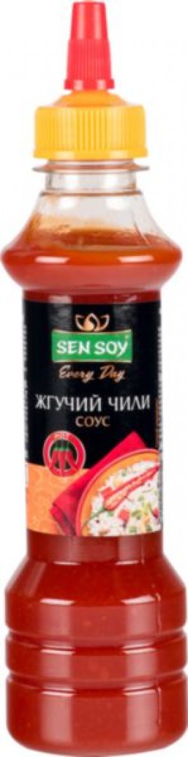 Соус столовый острый "Жгучий Чили" 235гр.