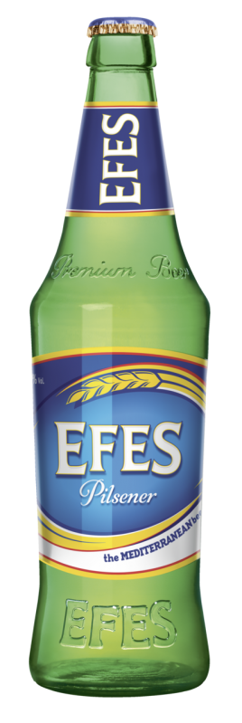 Пиво "Эфес Пилснер" св. 5% 0,45 л ст/б