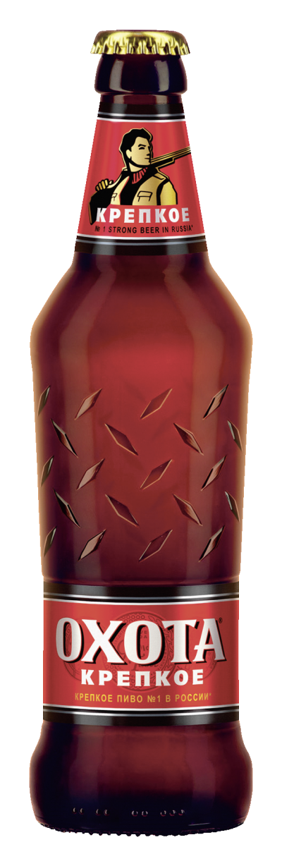 Пиво светл. Охота Крепкое 8,1% 0,45л