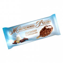 Эскимо Жемчужина России пломбир миндаль 80г
