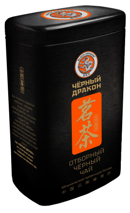 Чай Черный Дракон "Отборный" черный 100г ж/б