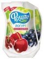 АКЦИЯ!!! БЗМЖ Йогурт питьевой Фруате вишня-черная смородина 950гр 1,5%