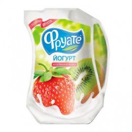АКЦИЯ!!! БЗМЖ Йогурт питьевой Фруате клубника-киви 950гр 1,5%
