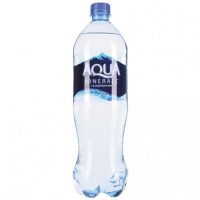 Вода Аква Минерале газ 1л.