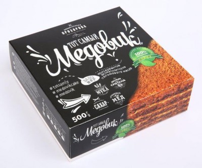 Торт Медовик 500гр Прохорова