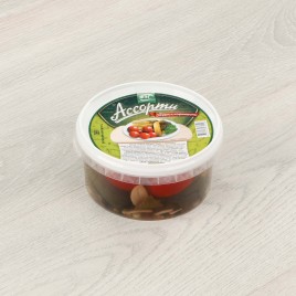 Ассорти Черри и корнишоны 500г ФЭГ