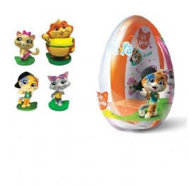 Драже Йа-Yа капсуле XXL с игрушкой 44 котенка 10г