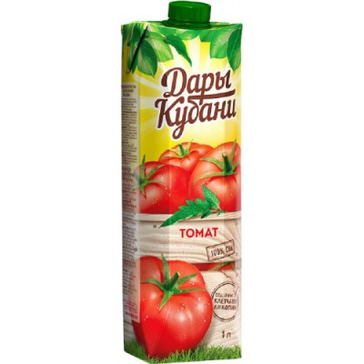 Сок Дары Кубани Томатный 1л