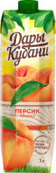 Сок Дары Кубани Яблоко/персик 1л