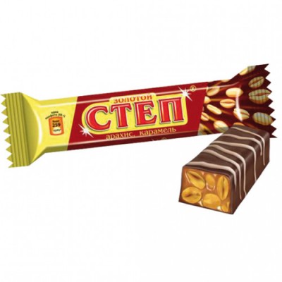 Батончик Степ Золотой орех 50гр