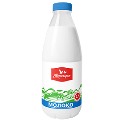 БЗМЖ Молоко УП Свитлогорье  2,5% 930мл/Пэт/ ДМЗ