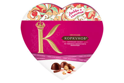 Конфеты  А.Коркунов Сердце 109г