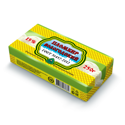 Мороженое Вологодский пломбир брикет на ваф. 250гр