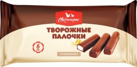 СЗМЖ Творожные палочки глазированные с ванилью 23% 180гр ДМЗ.