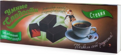 Конфеты жел. Умные Сладости кофе-пломбир,стевия 105гр
