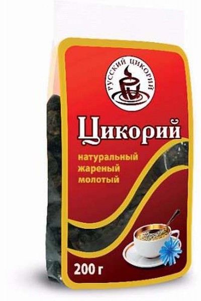 Цикорий молотый 200гр Русский цикорий