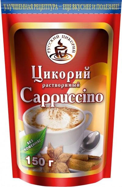 Цикорий капучино растворимый 150гр Русский цикорий