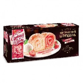 Австрийский штрудель клубника/пломбир 400г