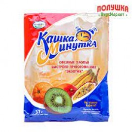 Хлопья овсяные "Каша-Минутка" с Экзотик 37,гр Кунцево