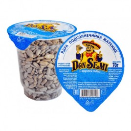 Ядра подсолнечника жареные соленые.70гр DON SEMI