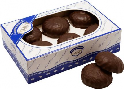 Зефир в темной глазури 500г Полет