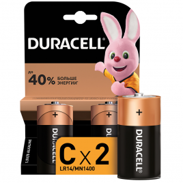 Батарейки Duracell LR14 2шт