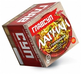 Лагман с говядиной 250г Главсуп