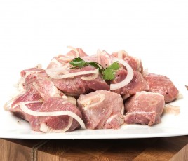 Стейк из свиной корейки в маринаде 1кг