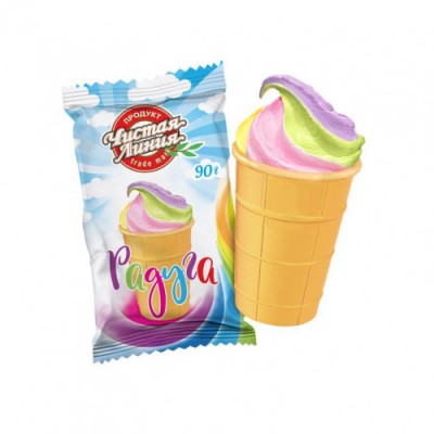 Стаканчик вафельный Радуга ЧЛ 90г