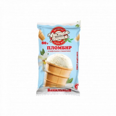 Стаканчик вафельный Флоупак ванильный ЧЛ 80г