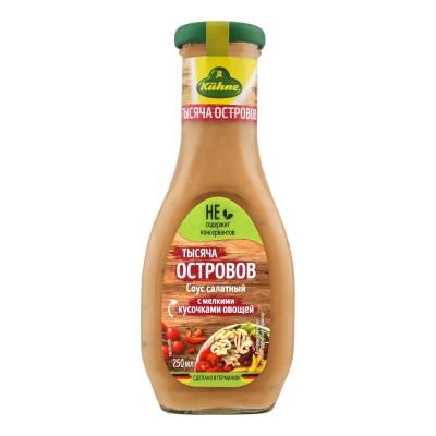 Соус Салатный Тысяча Островов ст/б 250г