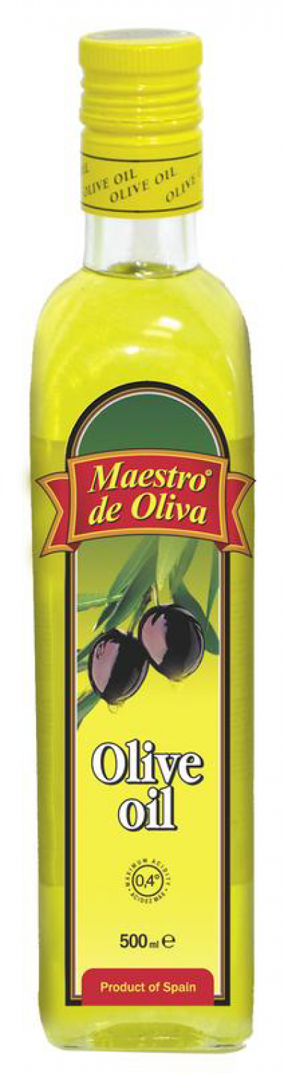 Масло оливковое Maestro de Oliva 100% с/б 0,5л.