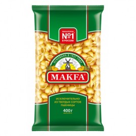 Макфа Макаронные изделия Ракушки 400гр