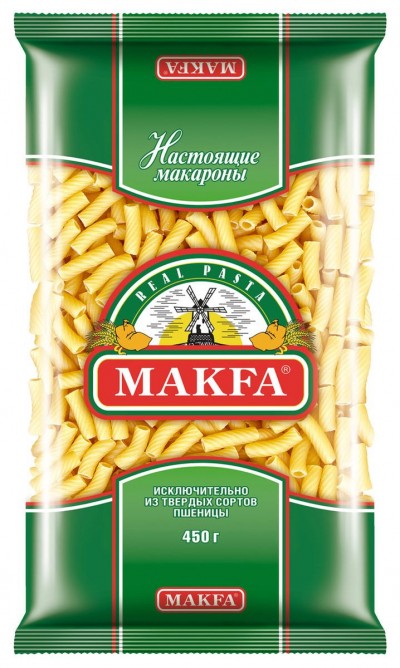 Макфа Макаронные изделия Рожки 400г