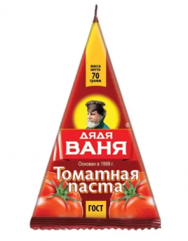 Паста томатная Дядя Ваня пирамидка 70г