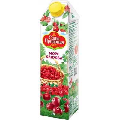 Морс Сады Придонья Клюква 1л