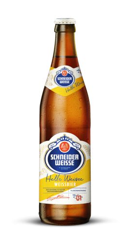 Пиво светлое нефильт. "Шнайдер Вайсс Тап 1 Майне Хелле Вайсс" 0,5л 5,2% ст/б