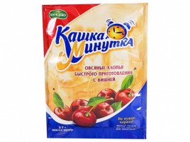 Хлопья овсяные "Каша-Минутка" с вишней 37,грКунцево