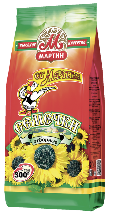 Семечки отборные От Мартина 300г