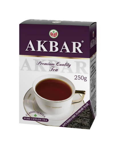 Чай Акбар черный цейлон. Голд 250 гр