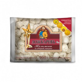 Пельмени Ложкарев из отборной говядины 0,9кг