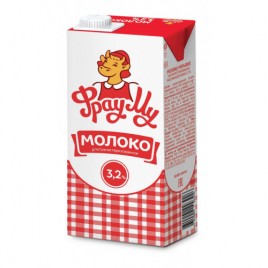 АКЦИЯ!!! БЗМЖ Молоко ультрапас.Фрау-Му  3,2% 0,95л с крышкой