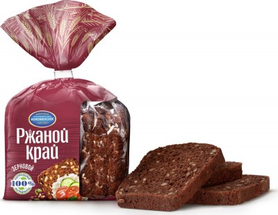 Хлеб "Ржаной край" зерновой 300гр Коломенский