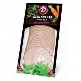 АКЦИЯ!!! Индейка копченая в/к нарезка 70г Дымов