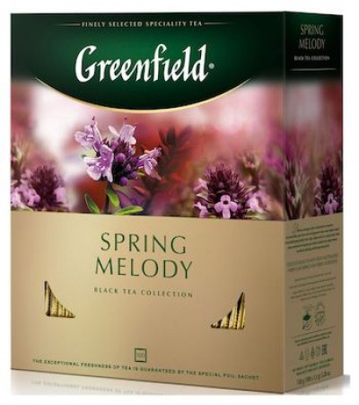 Чай Гринфилд черный Спринг Мелоди 1,5г*100пак
