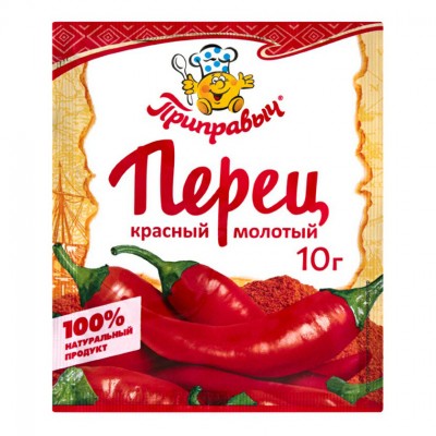 Паприка Перец красный сладкий 10г Приправыч