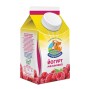БЗМЖ Йогурт питьевой"Коровка из Кореновки" малиновый  2,5% 450гр