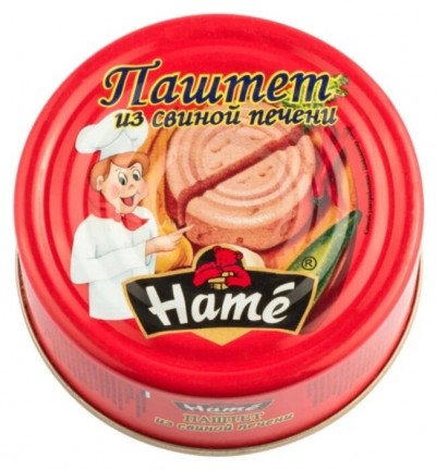 Паштет Hame из свиной печени 117г