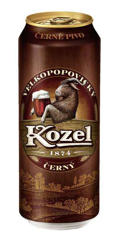 Пивной напиток Велкопоповицкий Козел темный 0,45 ж/б.3,7%
